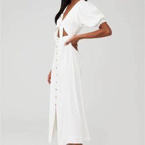 Free People String of Hearts Dress in White